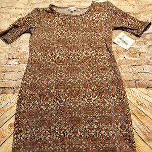 LULAROE Julia dress size xs 🧡🧡